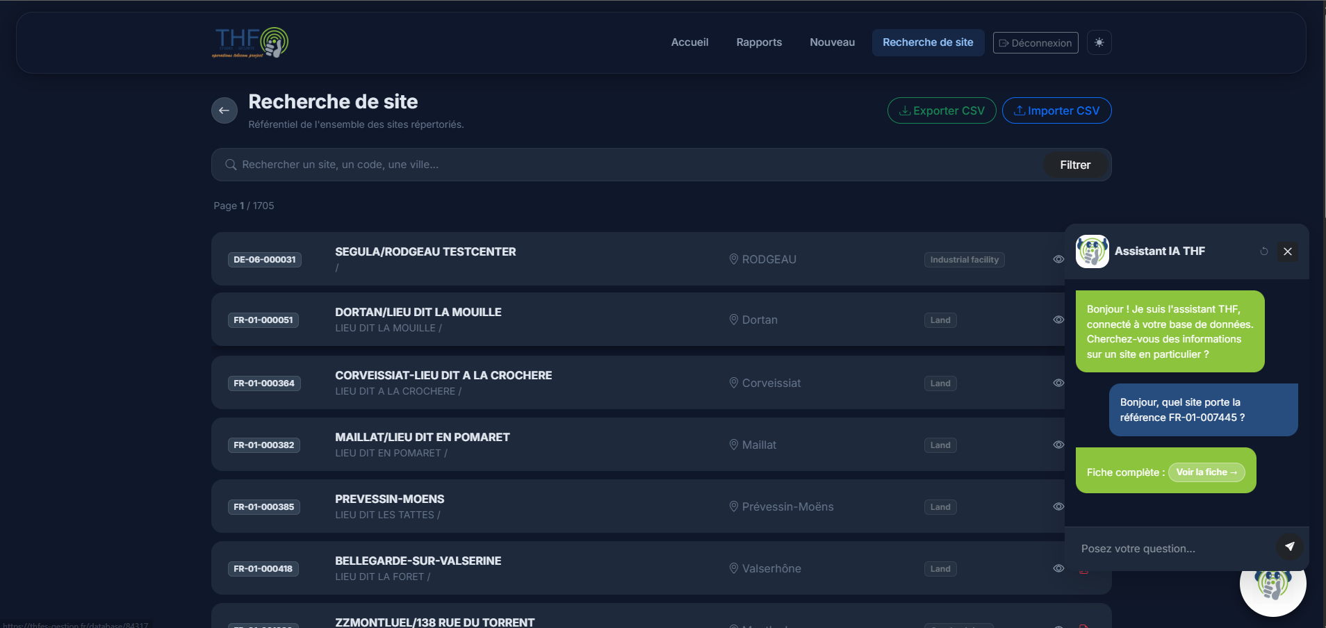 Assistant conversationnel Mistral AI